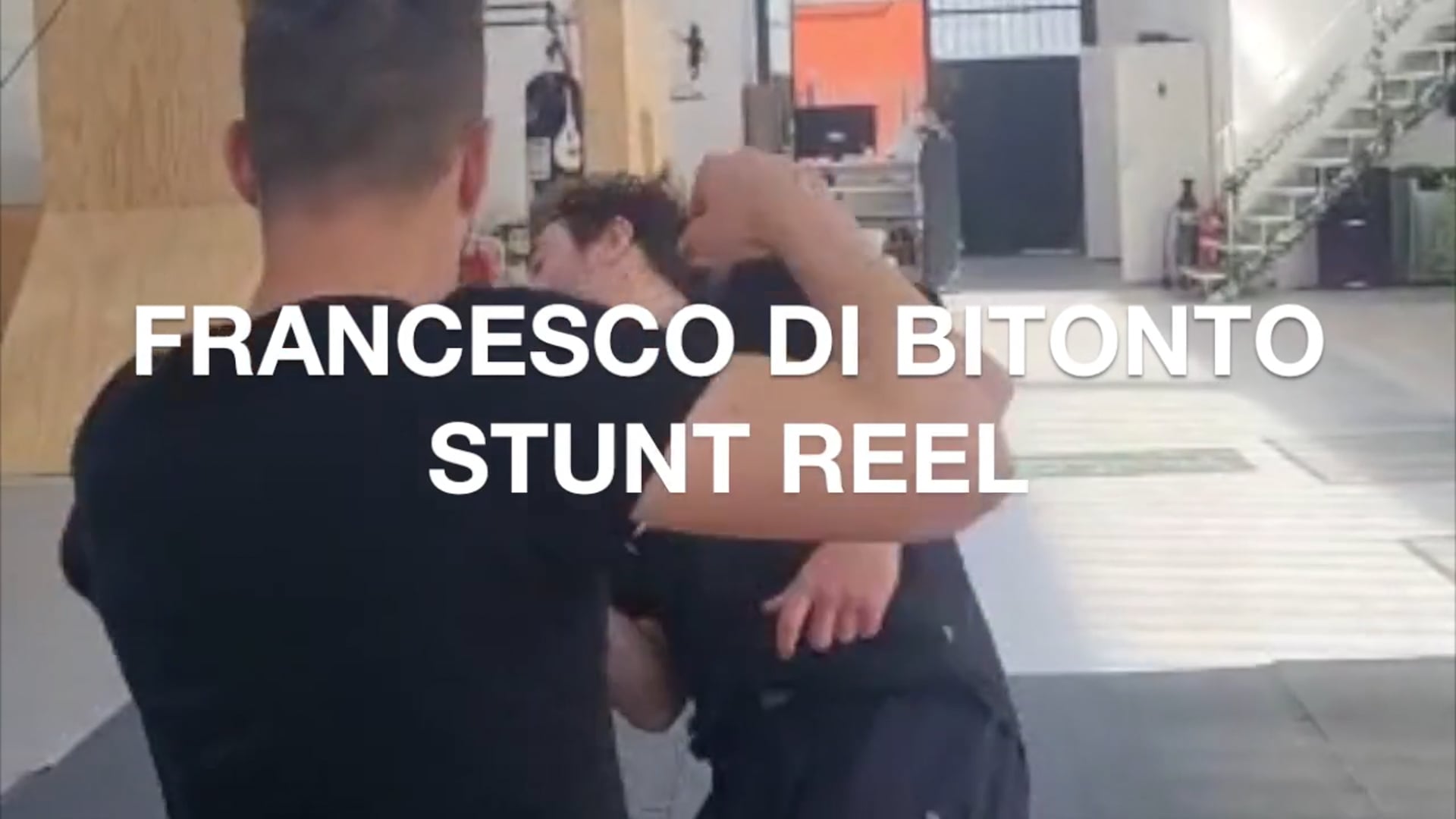 Francesco Di Bitonto - Stunt Reel