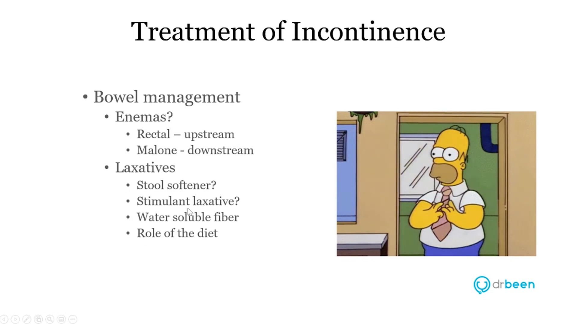 Fecal Incontinence And Constipation (Lecture 5) By Dr. Marc A. Levitt ...