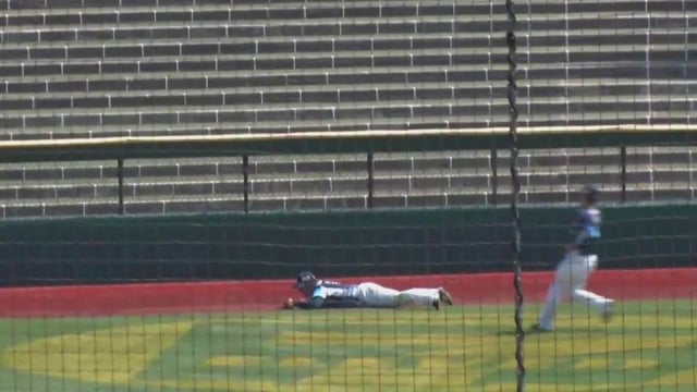 【ファーム】好守でアピール!! ライオンズの育成ルーキー・川村啓真 ランニングキャッチ!! 2022年5月4日  東北楽天ゴールデンイーグルス 対 埼玉西武ライオンズ