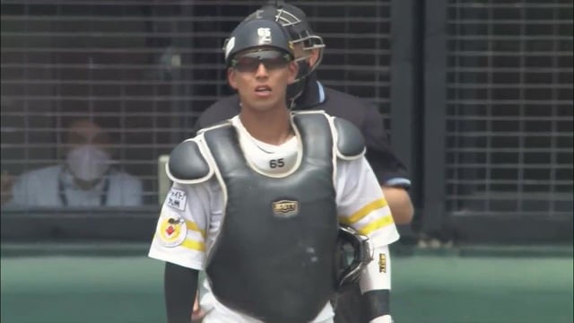 【ファーム】ホークス・九鬼隆平が盗塁阻止!! 川原田純平もナイスキャッチでチャンスを与えず!! 2022年5月4日  福岡ソフトバンクホークス 対 中日ドラゴンズ