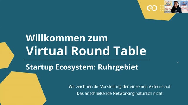 VRT Startup Ecosystem Ruhrgebiet 08.04.22