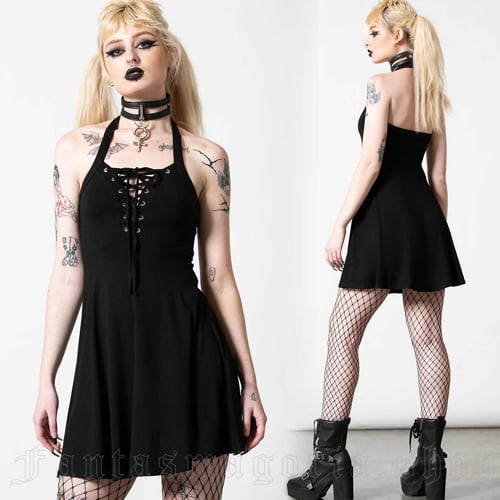Gothica Halter Dress video