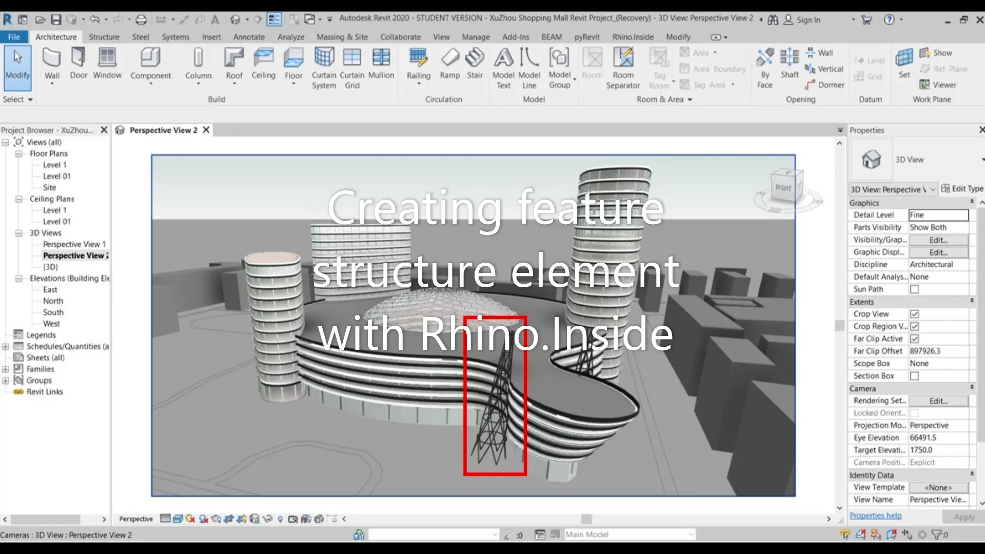 Creating custom structural elements with Rhino.Inside on Vimeo