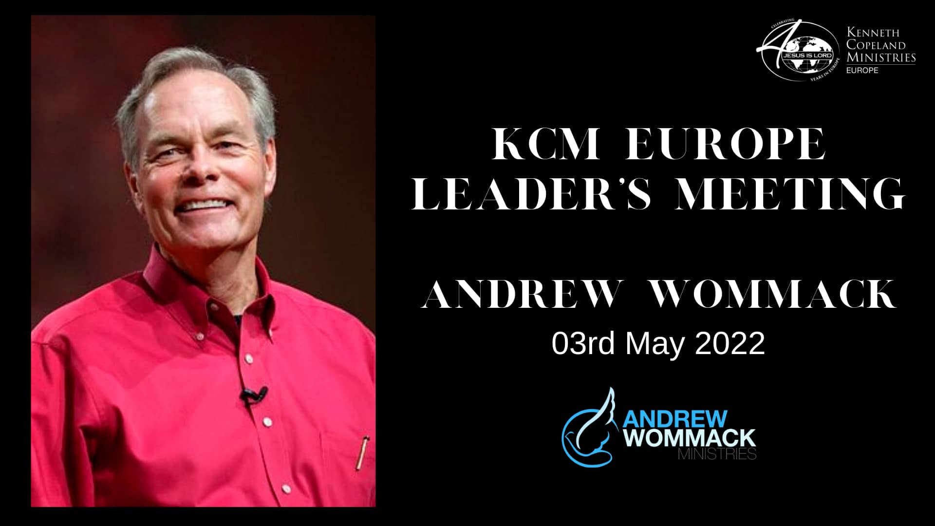 KCM Leader's Meeting Andrew Wommack on Vimeo