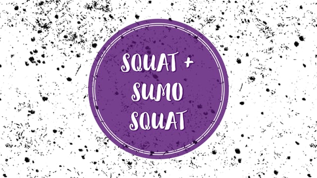 Squat più sumo squat