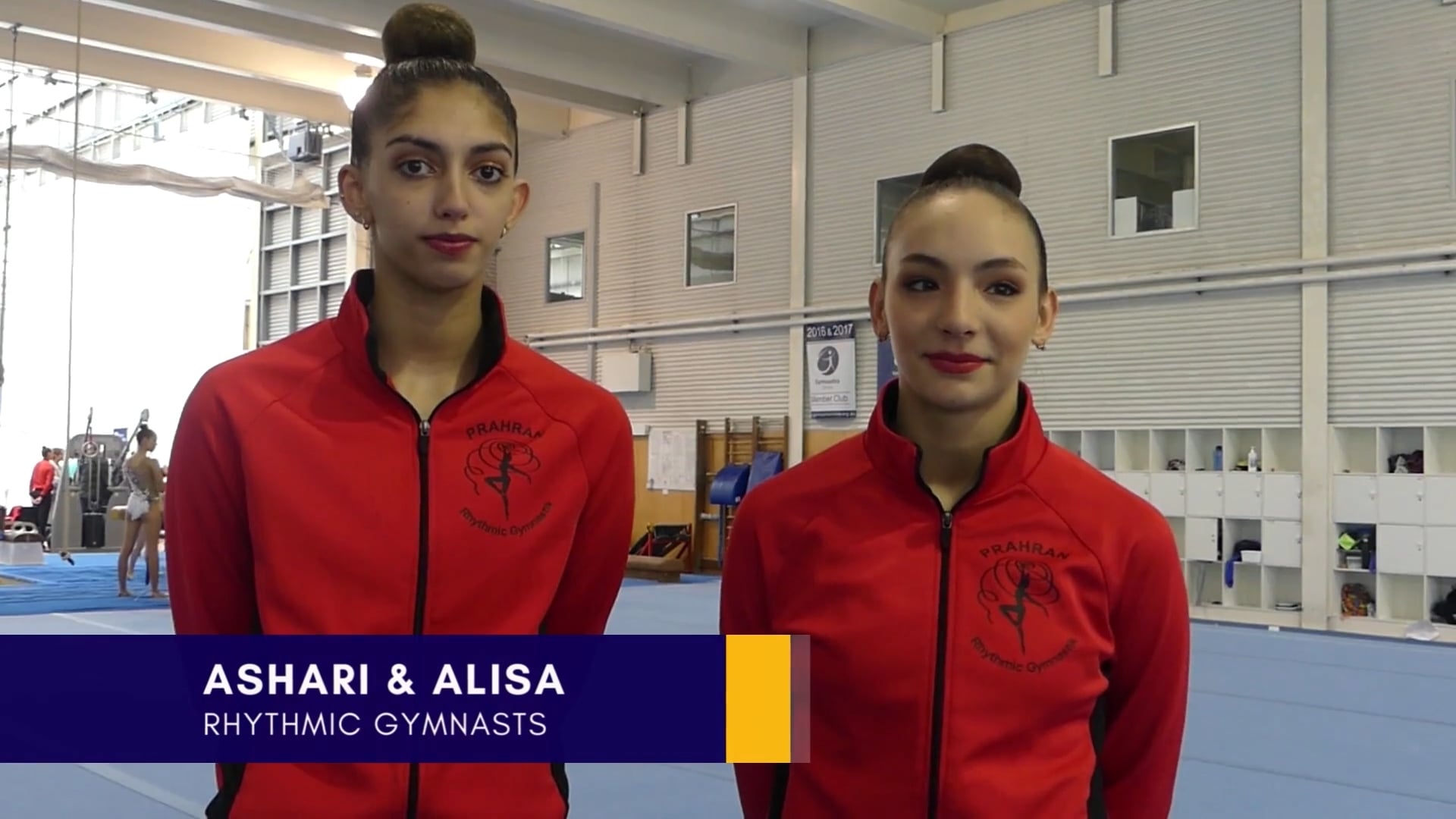 Rhythmic Victorian Championships: Ashari & Alisa Interview