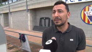 Entrenador i capità del FC l'Escala parlen del seu futur