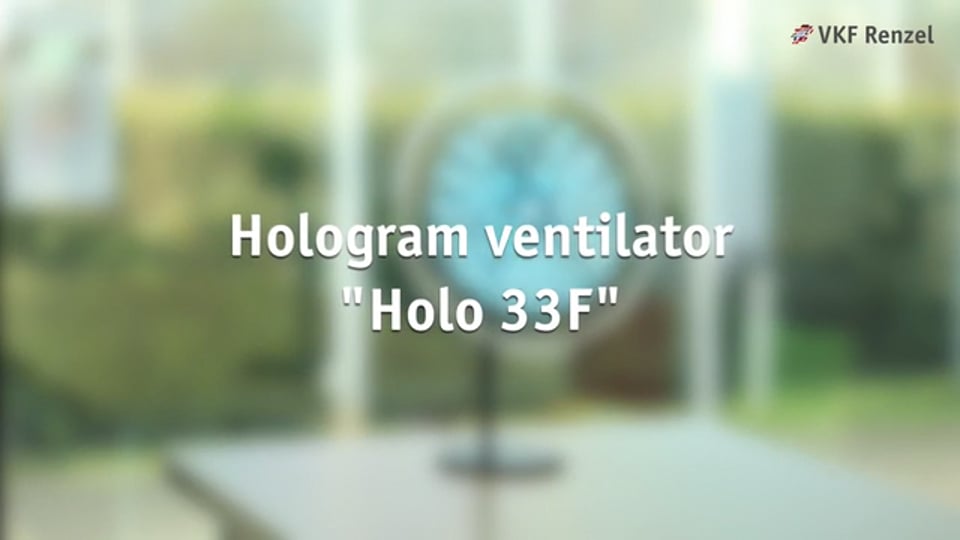 10-0557-1 Hologramm Ventilator Holo 33 F DK