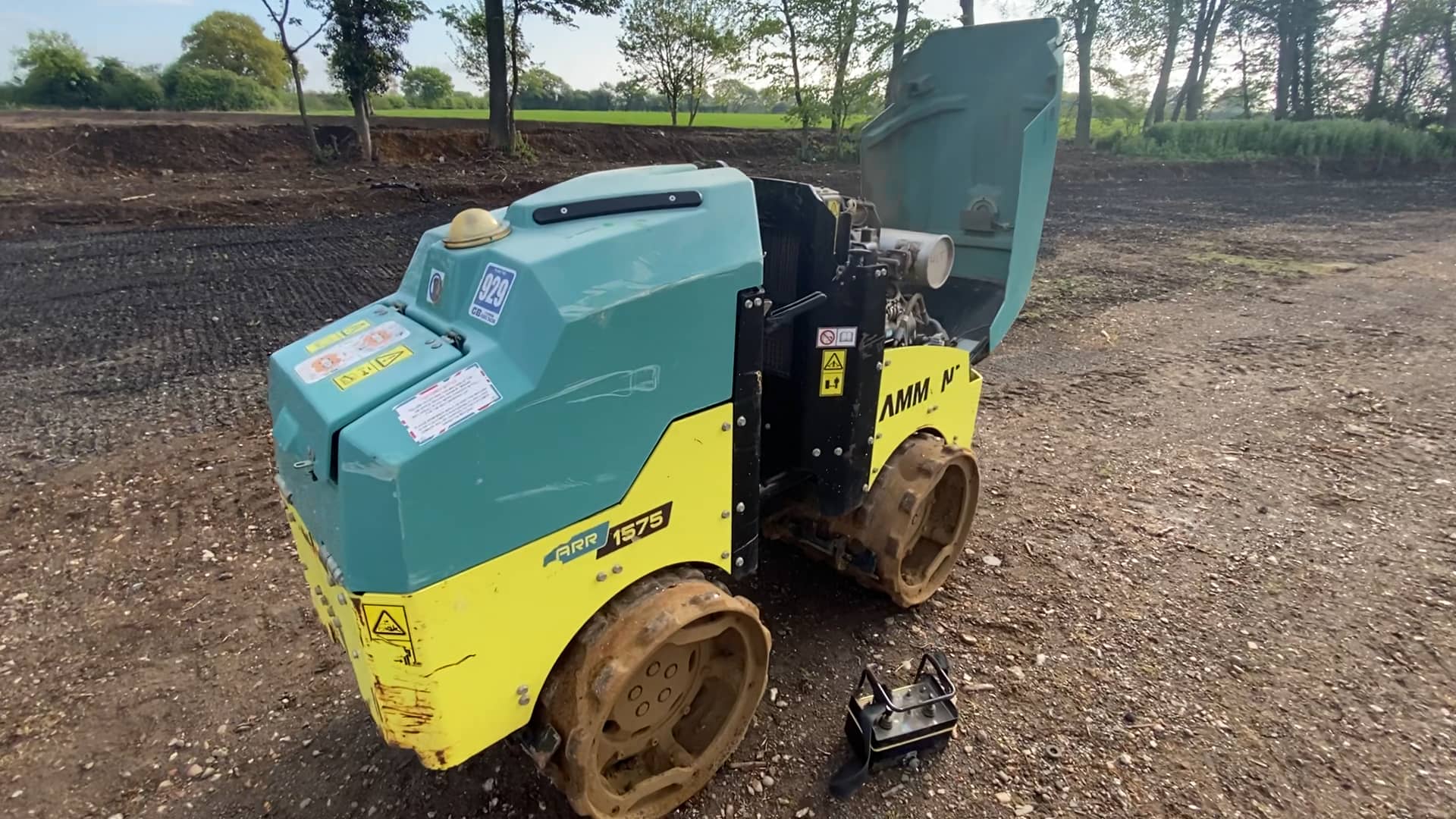 Rammex Remote Control Trench Roller - GB Digger Hire -May 2022 on Vimeo