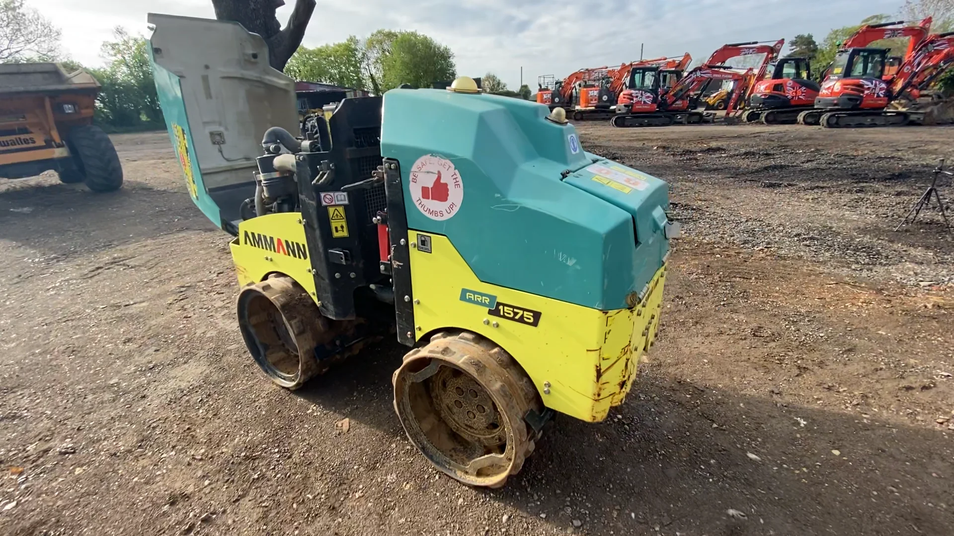 Rammex Remote Control Trench Roller - GB Digger Hire -May 2022 on Vimeo