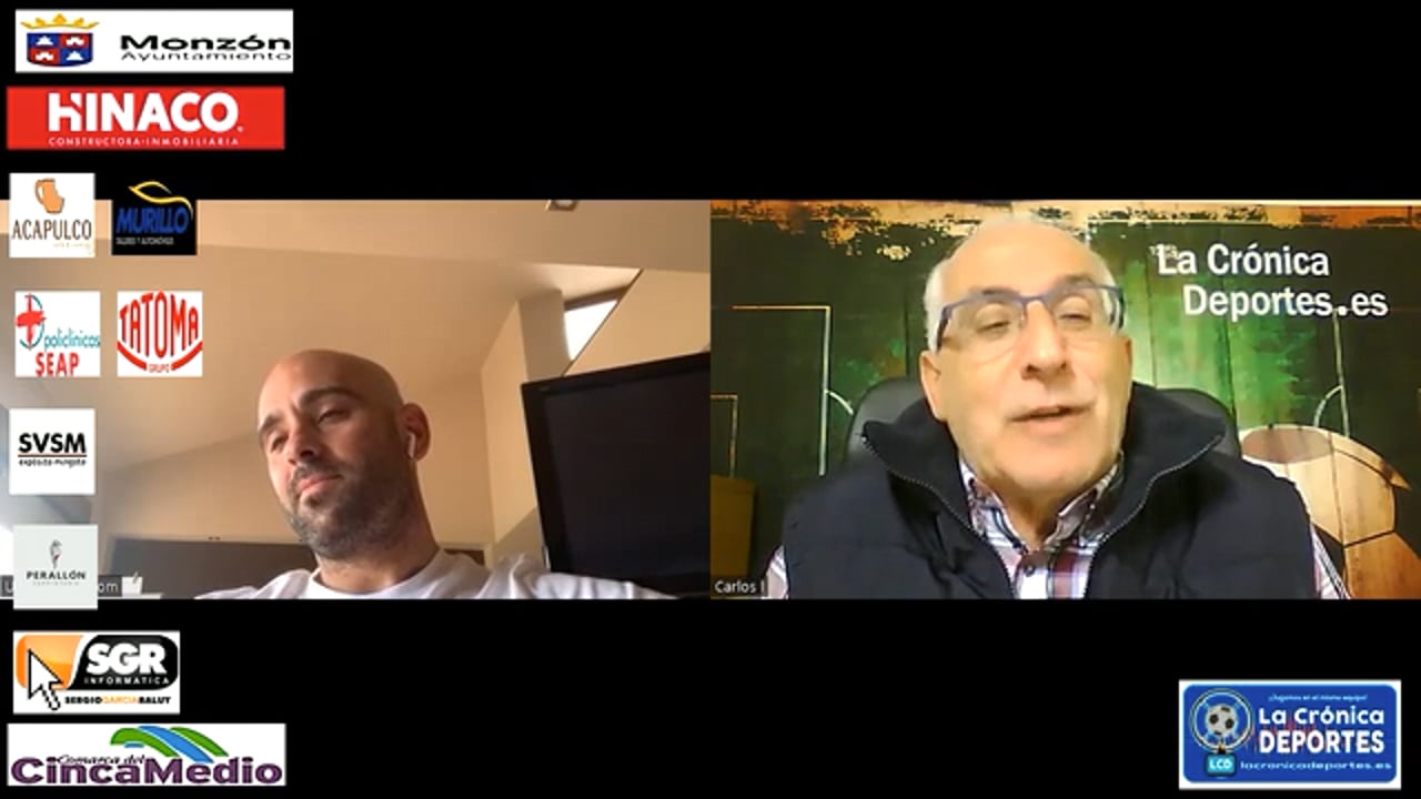 CARLOS  GIL,ENTRENADOR DEL CASPE  NOS ANALIZA LA TEMPORADA DE SU EQUIPO EN LA VUELTA  A  LA 3ª DIVISIÓN