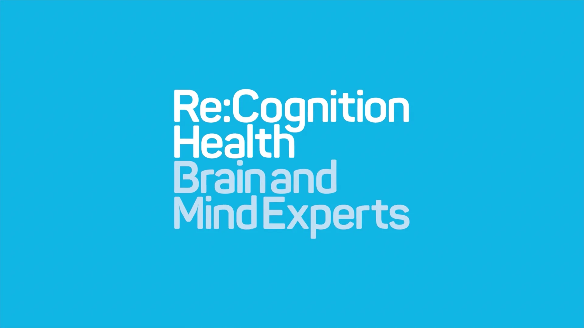 Re:Cognition Health (2022) on Vimeo