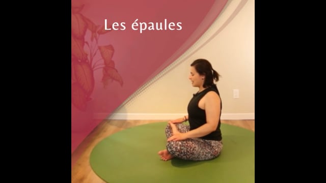 Yoga prénatal - Les épaules
