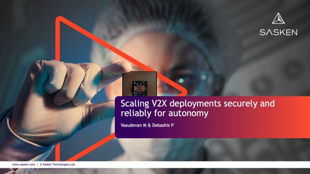 Scaling V2X deployments securely and reliably for autonomy