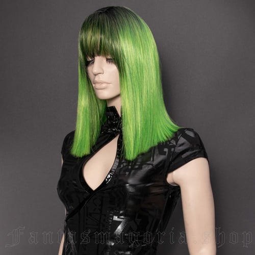 Hades Cyber Green Wig video