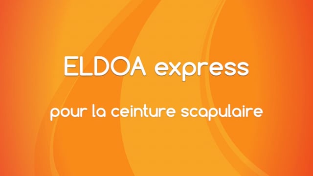 ELDOA - Pour la ceinture scapulaire