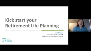 Kickstart your retirement life planning webinar recording