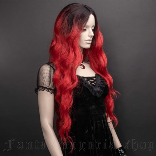 Saturnalia Lace Front Red Wig video