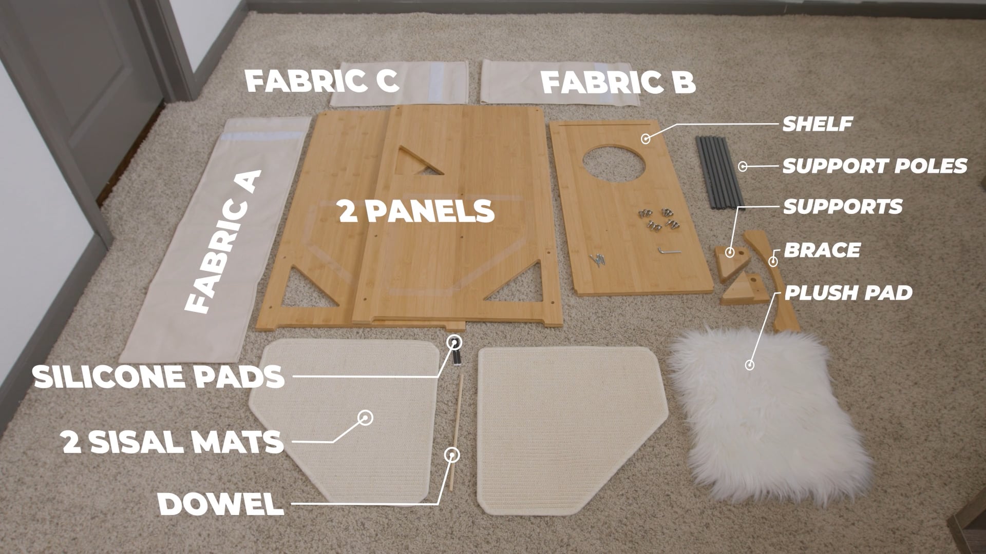 Cat Tree - "Assembly Guide"