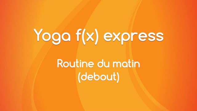 Body Fx™️ Express - La routine du matin