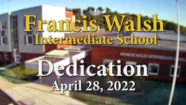 Around the Town of Branford - Walsh Intermediate School Dedication 2022