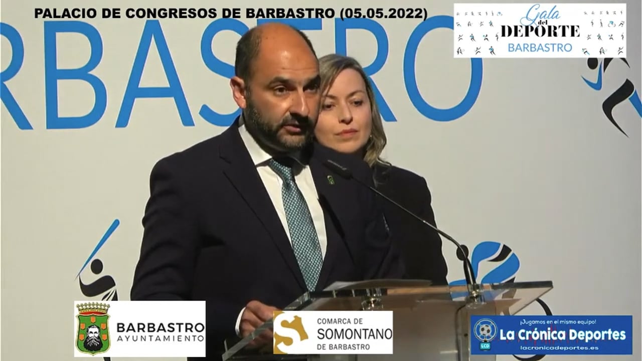 26 EDICIÓN DE LA GALA DEL DEPORTE EN BARBASTRO / Premios a los logros conseguidos en 2021 por los deportistas de la ciudad del Vero