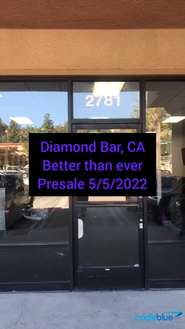 Diamond Bar, CA Presale 5/5/22