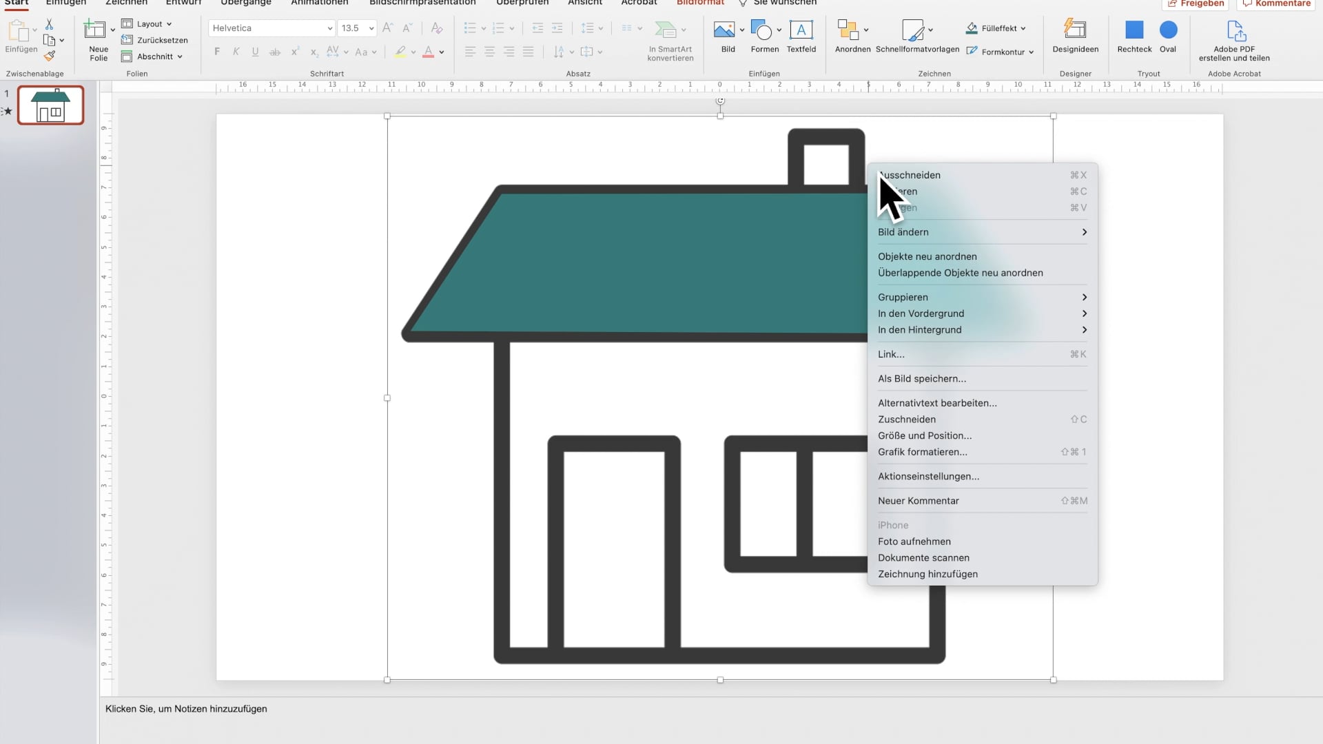 Icons färben in Powerpoint