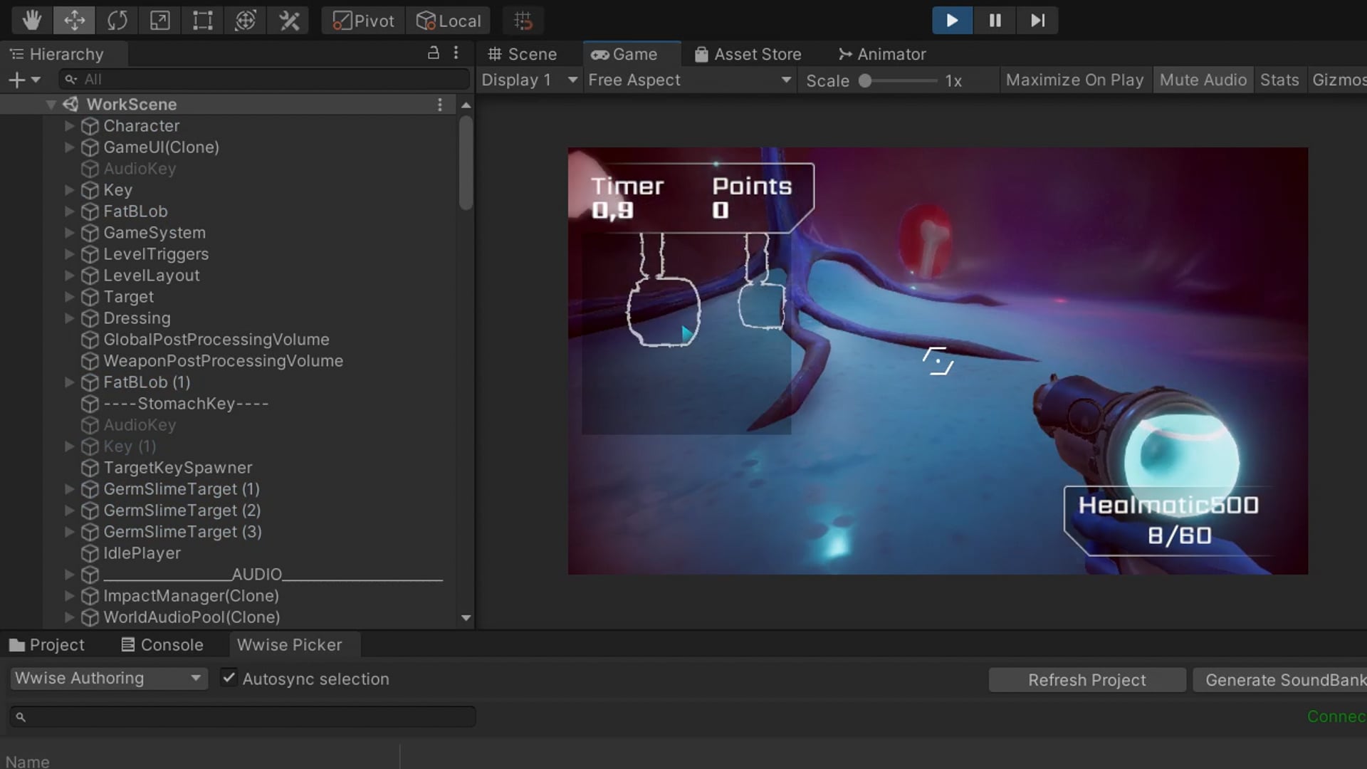 Shooter Game - Sound Design Demo