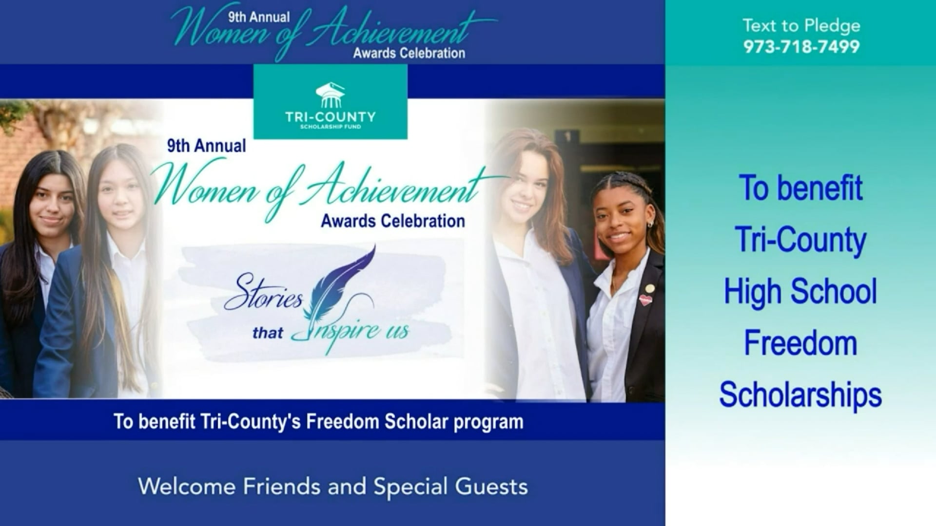 Tri-County Scholarship Fund 9th Annual Women of Achievement Awards Celebration