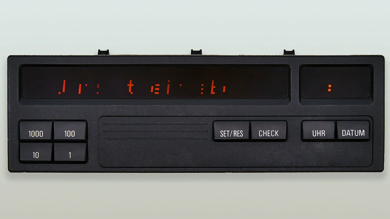 Display LCD OBC Per BMW E36 (1992-1999) – Sostituisce OEM 62136913864, Per E31