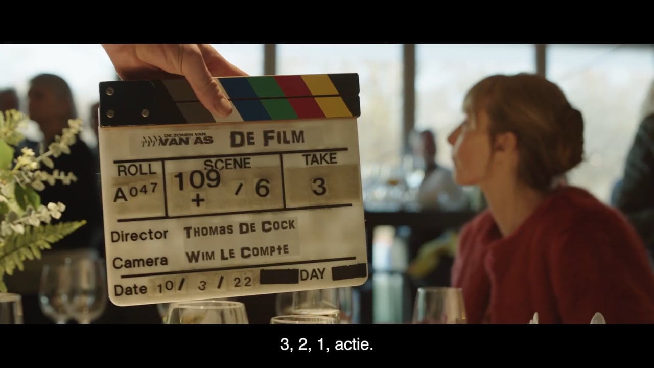 Behind the scenes of "ZONEN van AS", a film cinematographed by Wim Le Compte (SBC) @ directed by Thomas De Cock