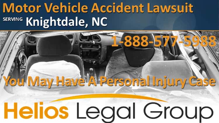 Motor Vehicle Accident legal question? Talk to a lawyer right now!  1-888-577-5988 - Knightdale, NC on Vimeo