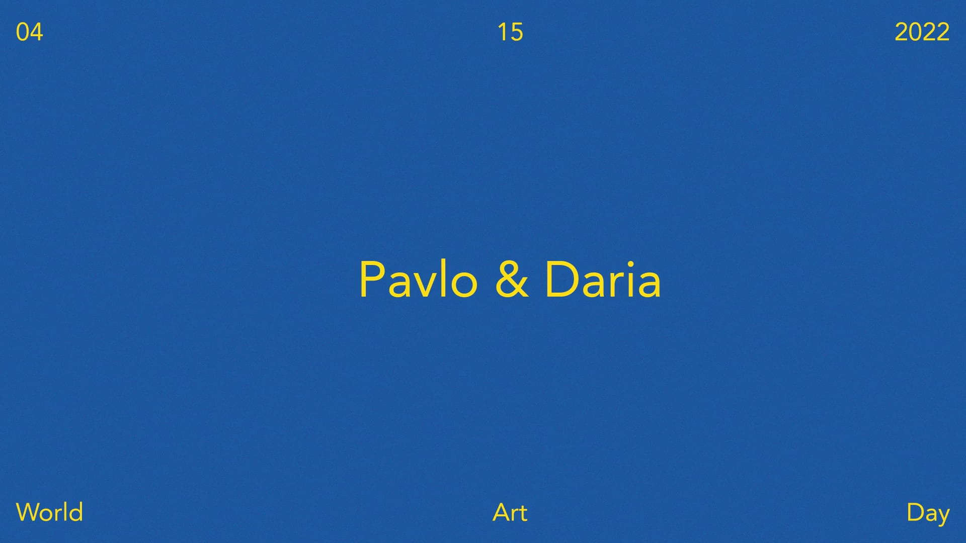 Pavlo & Daria