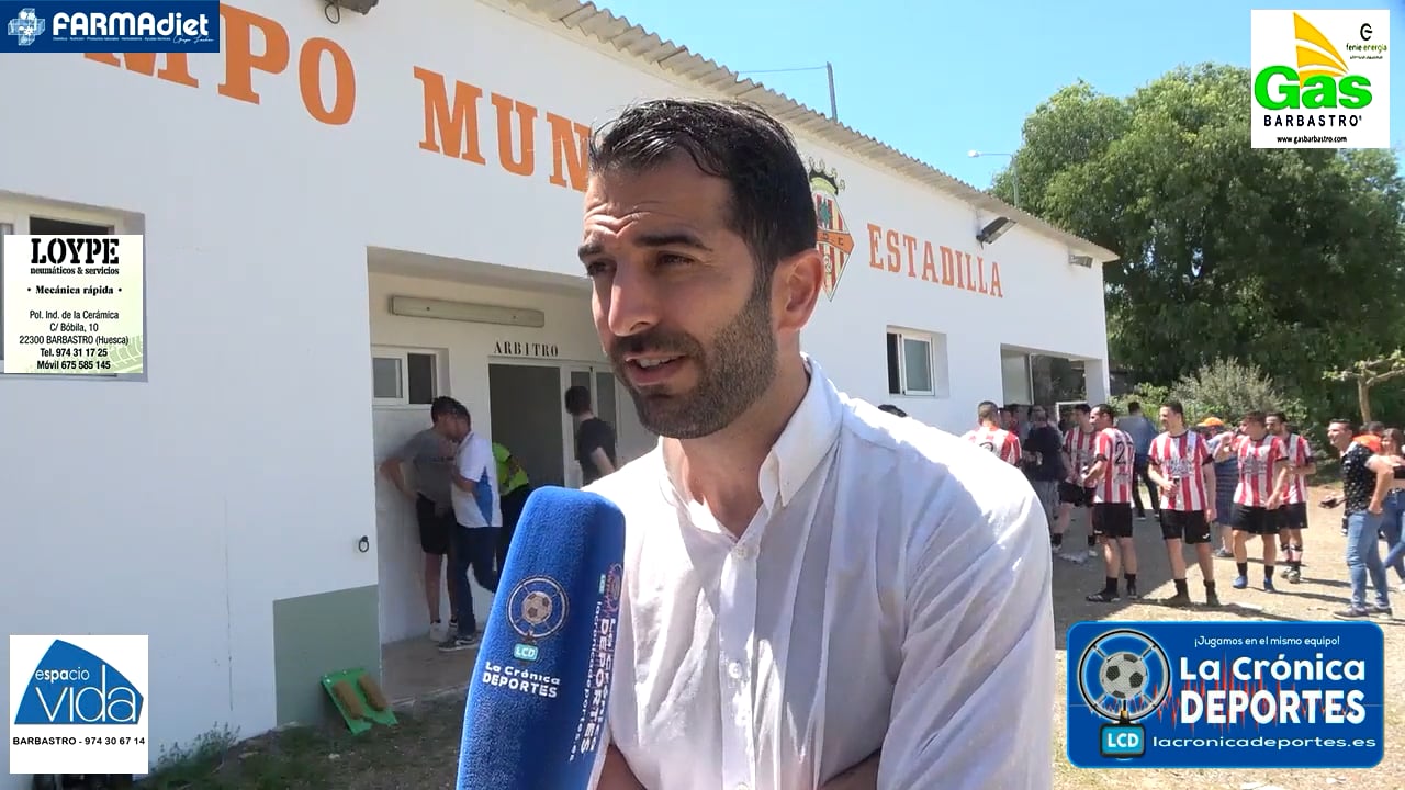 DAVID CREGENZÁN (Presidente Ontiñena) CD Estadilla 1-2 CF Ontiñena / J 31 / 1ª Regional Gr 2