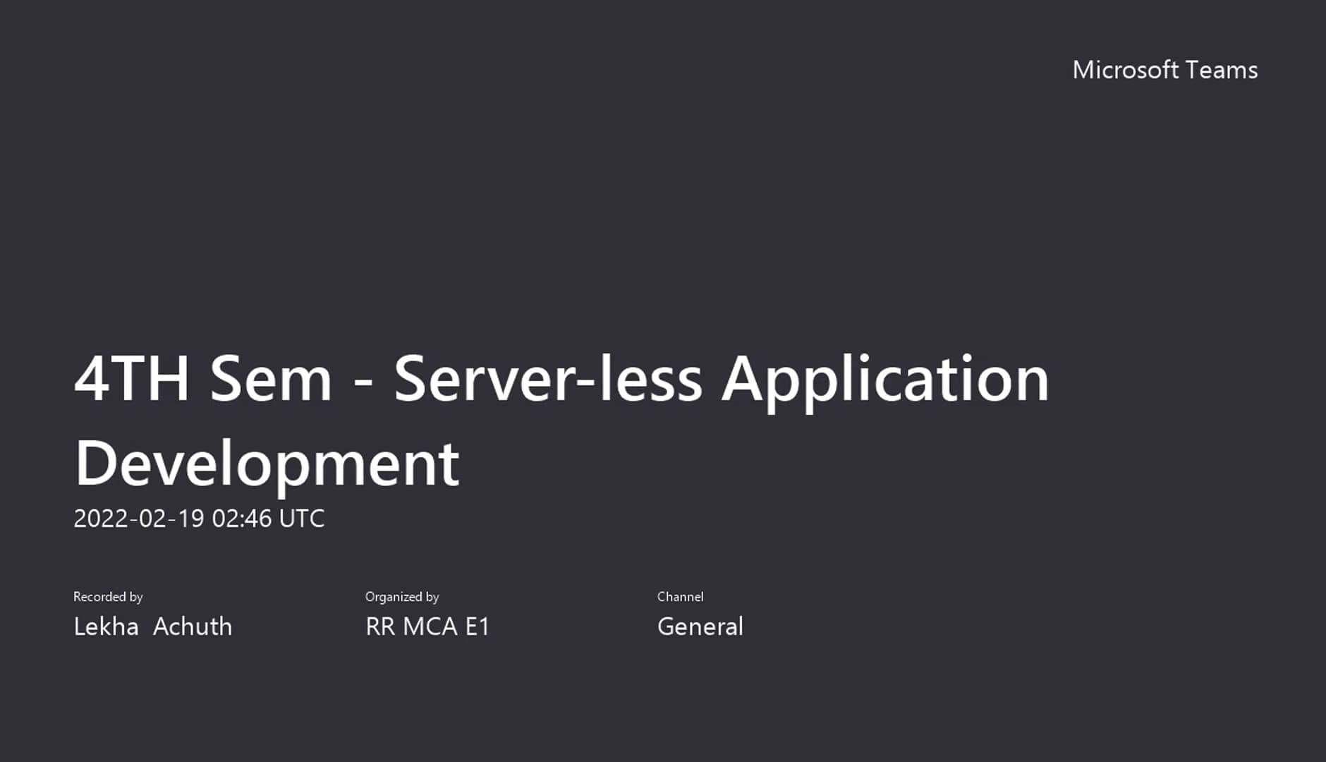 Loops, Operators on Vimeo