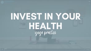 Invest in your health (44 min)