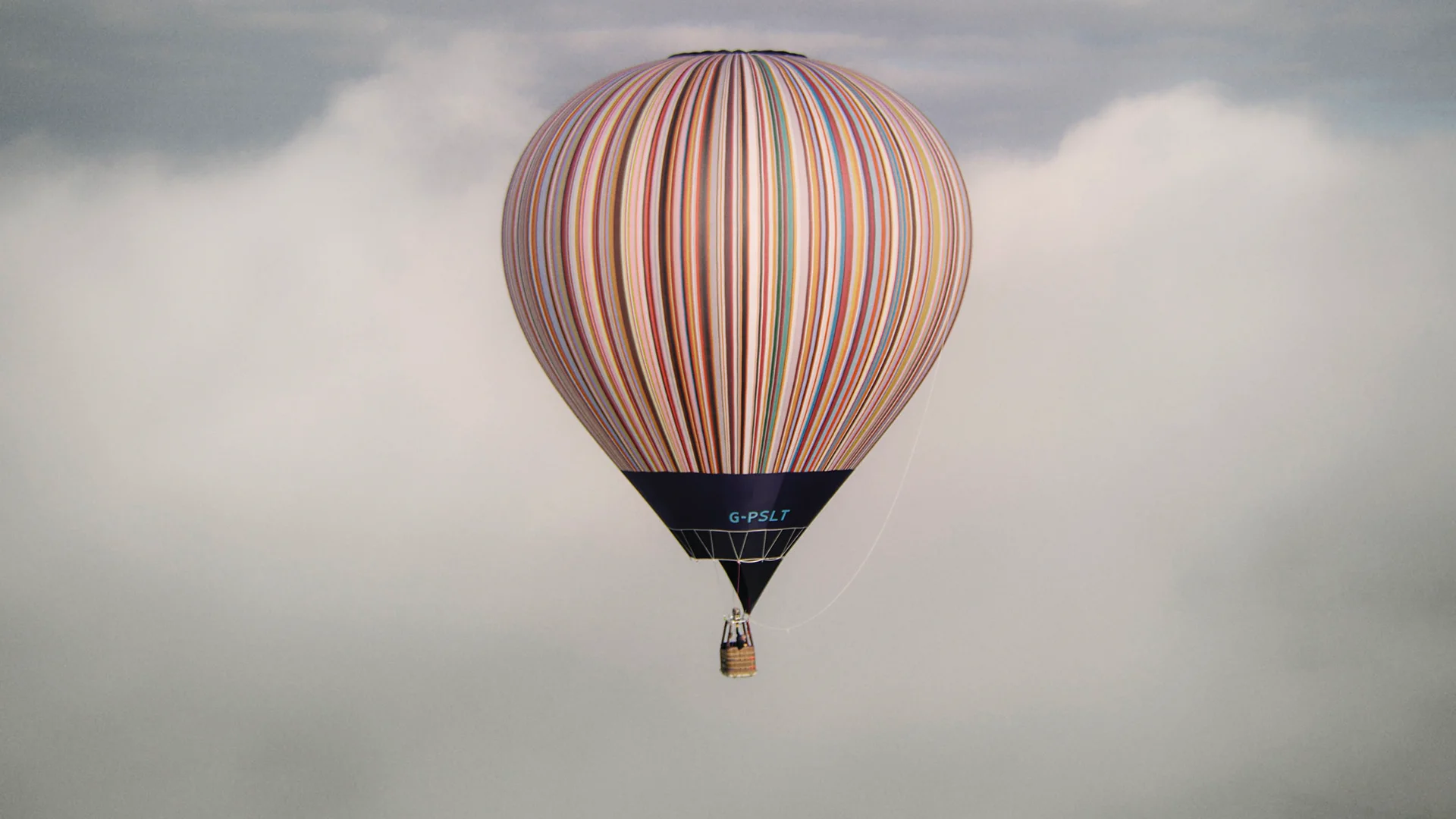 ポールスミス ストライプ 刺繍 カーディガン エメラルドブルー Signature Stripe