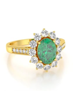 Vidéo: Bague Or Blanc Rubis et diamants 2.92grs