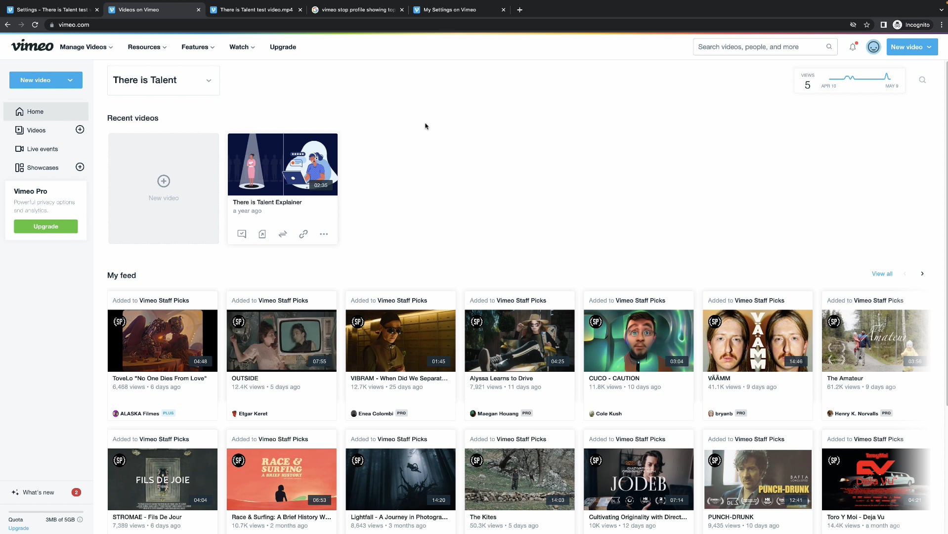 Why use Vimeo for TT And Vimeo Settings.mp4 on Vimeo