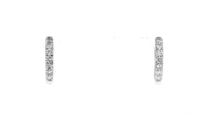 70 ct. t.w. Diamond Hoop Earrings in Platinum