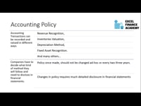 Key Accounting Policies