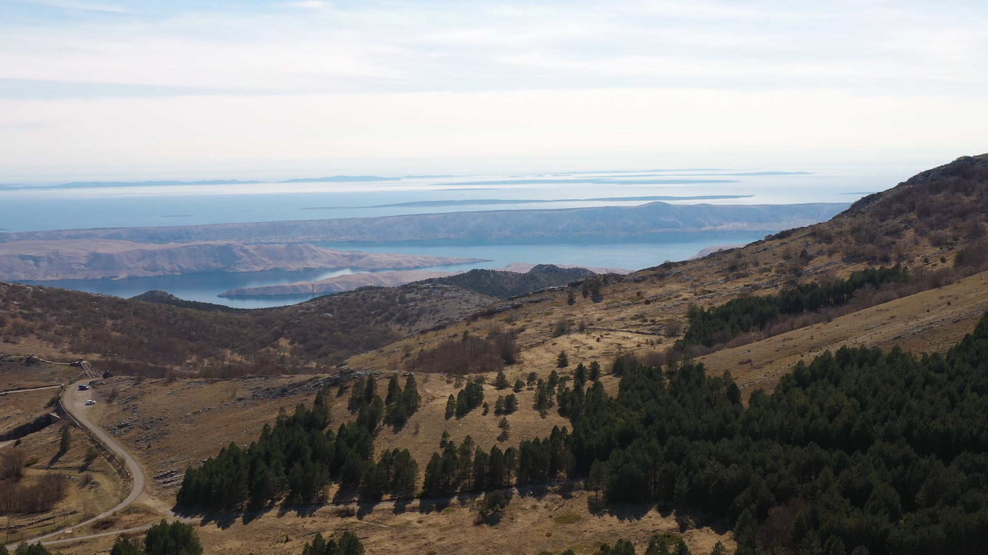 Mountain view and coastal line 1