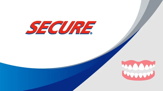 Secure Denture Adhesive Cushion Strips