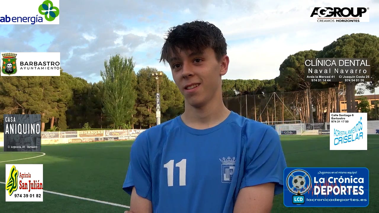 DAVID IGLESIAS (Jugador Tamarite) UD Fraga 0-1 CDJ Tamarite / Jornada 31 / Preferente - Gr 1