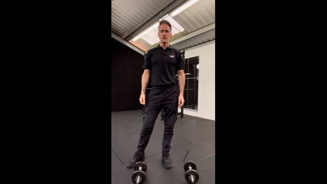 Intermediate Lower Body Training With Dumbbells