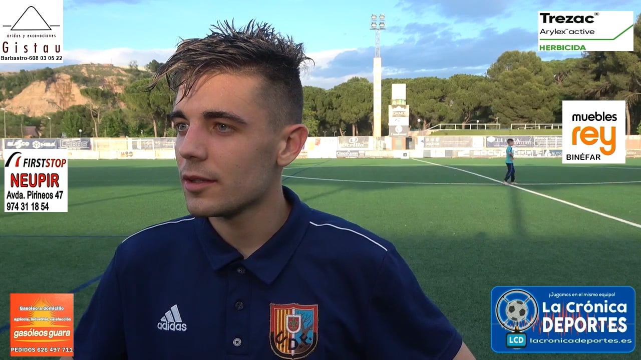 UNAI (Jugador Fraga) UD Fraga 0-1 CDJ Tamarite / Jornada 31 / Preferente - Gr 1