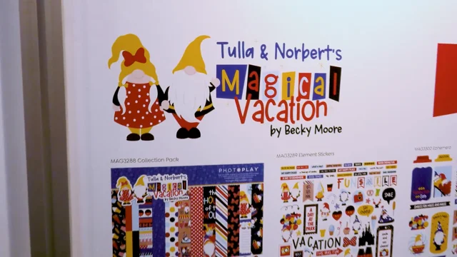 Tulla & Norbert's Magical Vacation Stickers