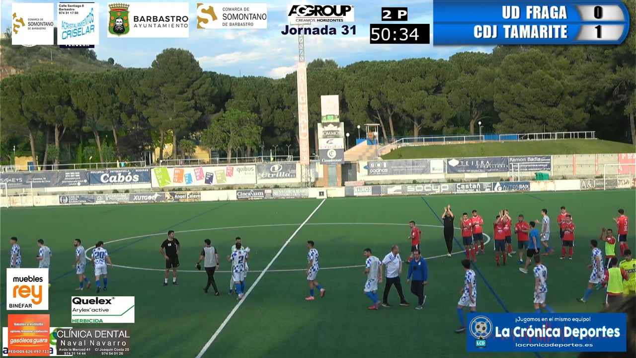 (RESUMEN y GOL) UD Fraga 0-1 CDJ Tamarite / Jornada 31 / Preferente - Gr 1
