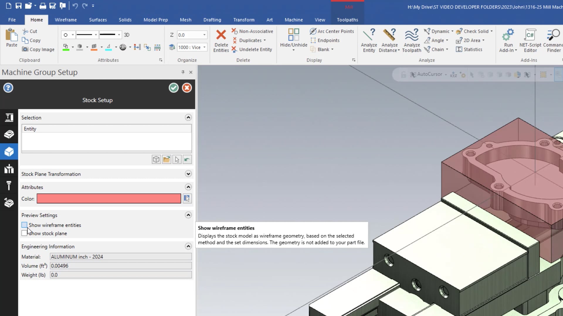 Toolpath and Machining Management